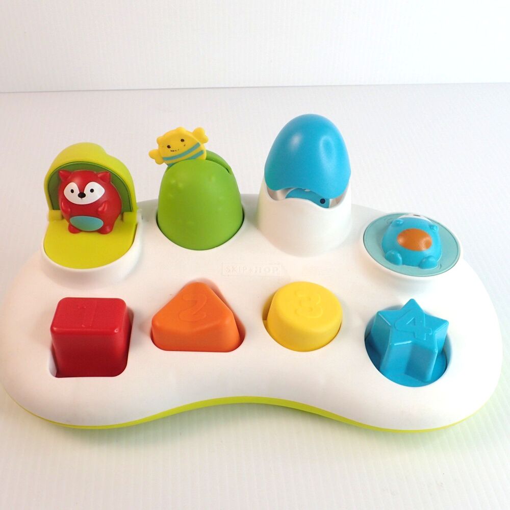Skip Hop Explore & More Pop-Up Toy, Numbers Theme, Developmental 6m+